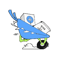 Shopping Delivery Sticker by Skyro