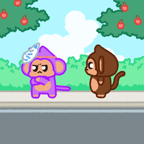 Go Away No GIF by Chimpers