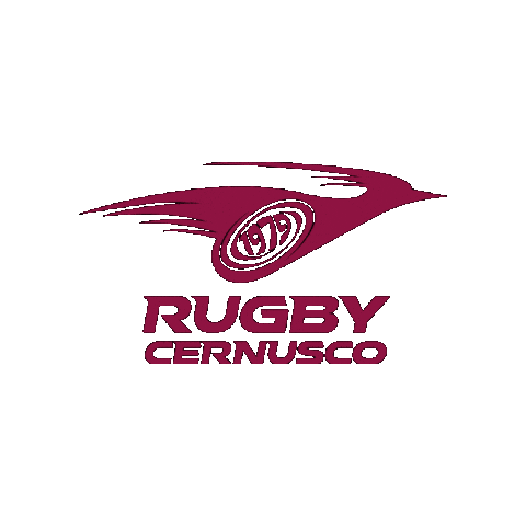 rugbycernusco 1979 amaranto rugbycernusco rugby cernusco Sticker