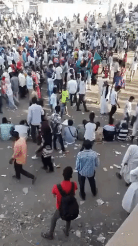 Protesters March Against Military Leaders in Sudan