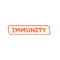 Immunity Sticker by Billdu