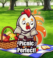 Summer Picnic GIF by Zorooster