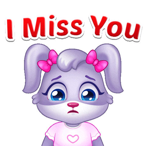 Missing I Miss You Sticker by Lucas and Friends by RV AppStudios