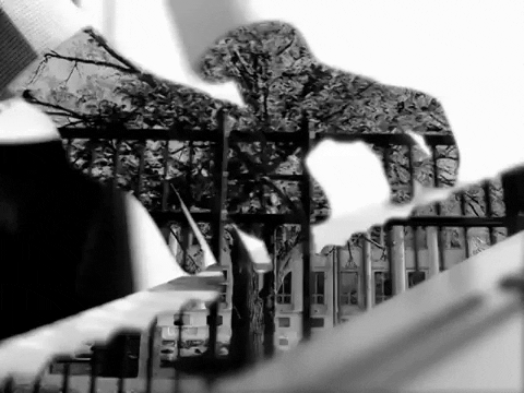 Piano Homecoming GIF by Kanye West