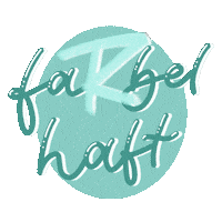 Lettering Mint Sticker