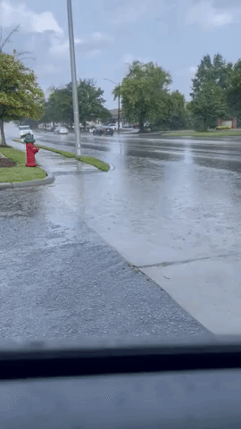Stormy Weather Brings Flooding to Eastern North Carolina