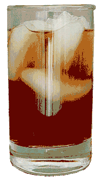 HettaGlogg ice drinks alcohol whiskey Sticker