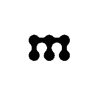Maximage typography metaballs variablefont maxitype Sticker