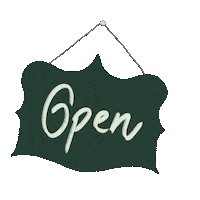 Shop Ouvert Sticker