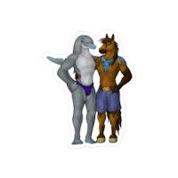 friends love Sticker by beeeky