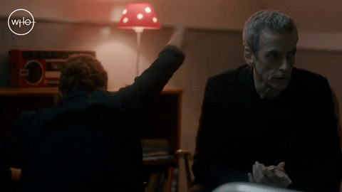 Listen Peter Capaldi GIF by Doctor Who