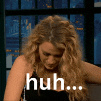Are You Serious Wait What GIF by Blake Lively Fan