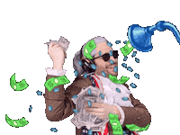 Cash Money Sticker