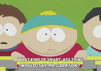 nervous eric cartman GIF by South Park 