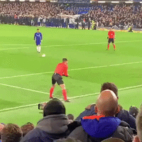 Chelsea Fans Go Wild as Eden Hazard Scores Winning Penalty Against Frankfurt