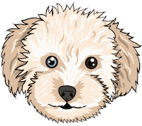 Dog Smile Sticker by Monica Yates Health