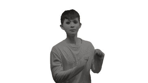 Ghost Brian Sticker by STR Network