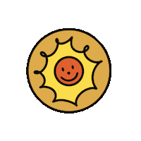 Sun Weather Sticker