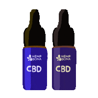 HEMPBONA cbd hemp cbd oil canabis Sticker