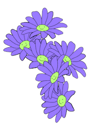 Daisy Smile Sticker by Molly Burke