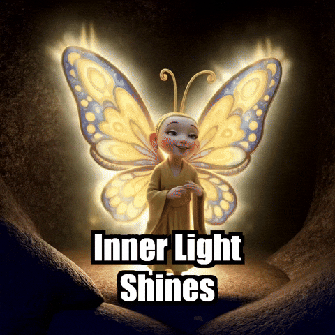 Inner Light Hope GIF by BuddhaFlyJourney