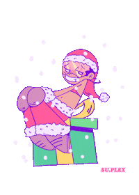 Santa Clause Animation Sticker by Su.plex