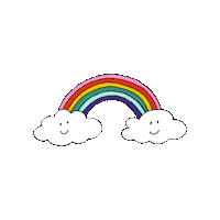 Claires_Stores rainbow claires Sticker