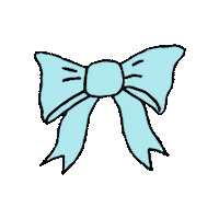 Claires_Stores bow claires bluebow Sticker