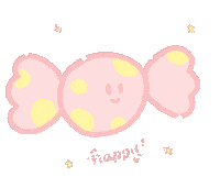 Ayebsye pink candy pastel pastel pink Sticker