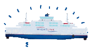 Isle Of Wight Boat Sticker by Wightlink Ferries