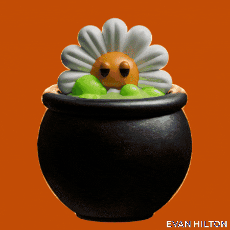 Witches Brew Cooking GIF by Evan Hilton