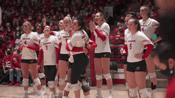 Wisconsin Volleyball GIF by Wisconsin Badgers