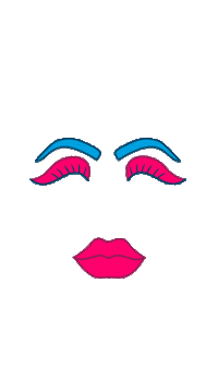 mardi gras face Sticker by ANZ