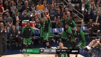 happy boston celtics GIF by NBA