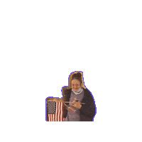 American Flag Usa Sticker