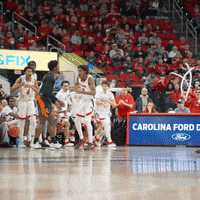 Mens Basketball Sport GIF by NC State Athletics