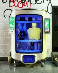 pomb4l breaking bad store walter white vending machine GIF