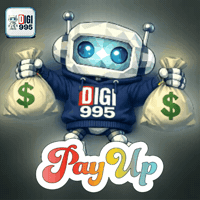 Pay Up Cartoon Character GIF by Digi 995