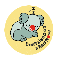 Red Nose Sleep Sticker by Red Nose Australia