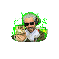 Cash Money Sticker