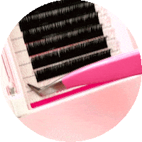 Pink Lash Sticker by Autour du Regard