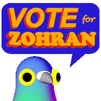 New York City Bird Sticker by abj.world