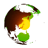 3D World Sticker by SuperGSATB