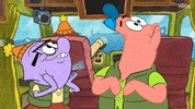 Patrick Star Wow GIF by SpongeBob SquarePants