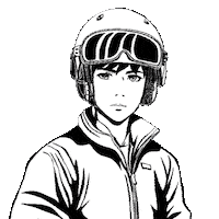 Dithering Black And White Sticker by Ryan Seslow