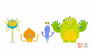 monsters open shut them GIF by Super Simple
