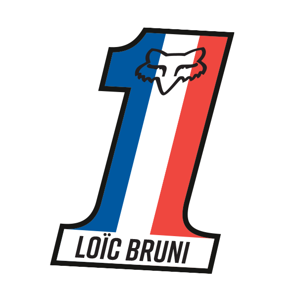 Loic Bruni Fox Mtb Sticker by Fox Racing