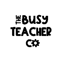 TheBusyTeacherCo stamps tbtco teacher stamps Sticker