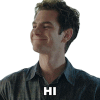 Andrew Garfield Hello Sticker by NETFLIX
