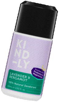 kind_ly vegan organic sweat smell Sticker